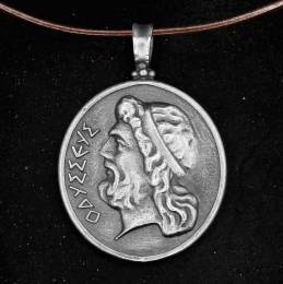 Handmade Silver Necklace Odysseus