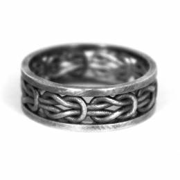 Handmade Silver Ring Hercules Knot