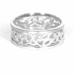 Handmade Silver Ring Elliptical