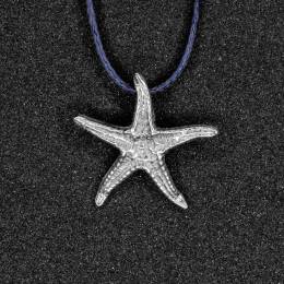 Handmade Silver Necklace Sea Star