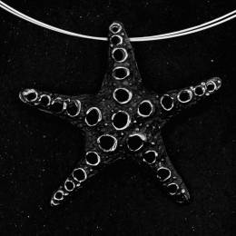 Handmade Silver Necklace Starfish