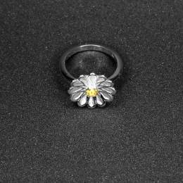 Handmade Silver Ring Chrysanthemum